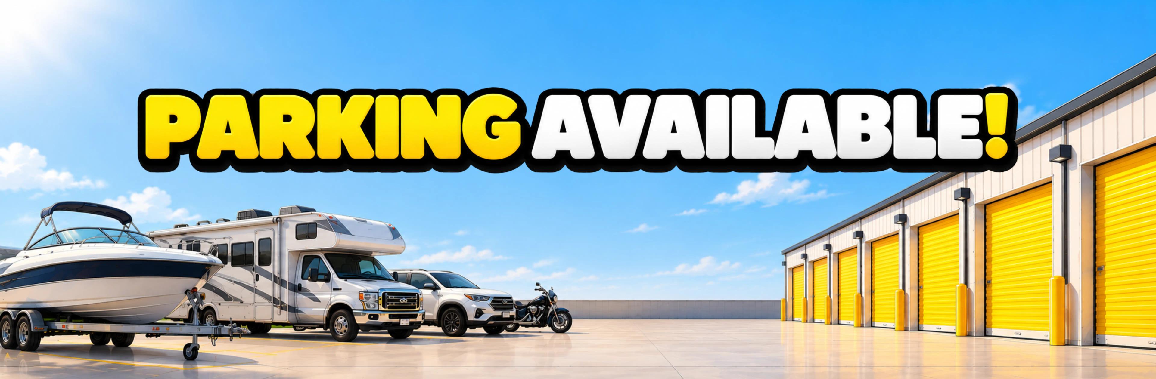 Parking Available Banner - Facility Page