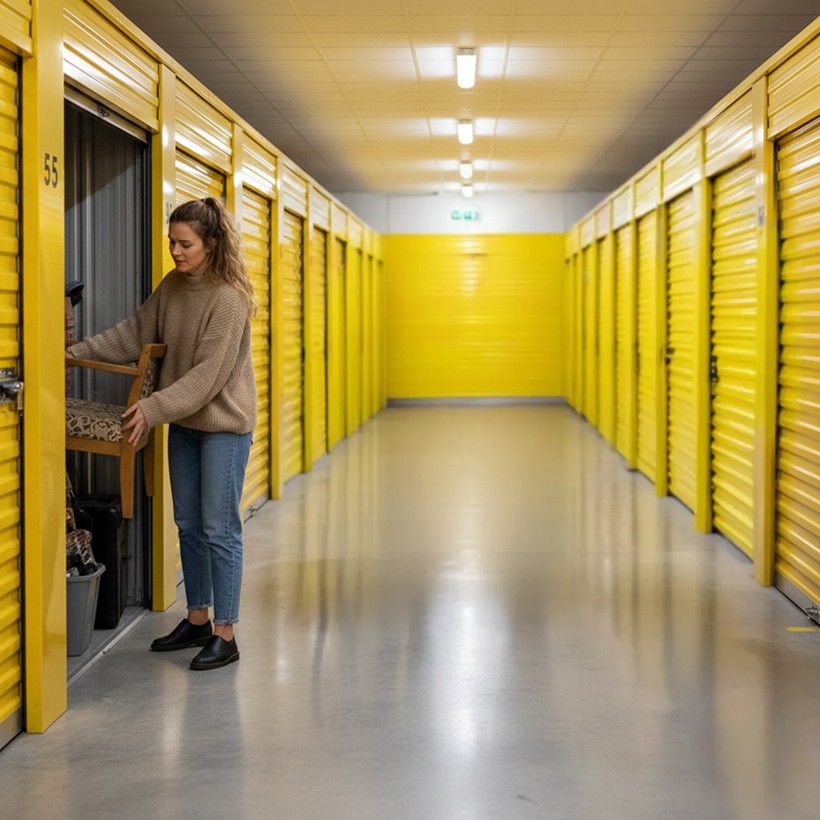 Illustration related to Self Storage unit