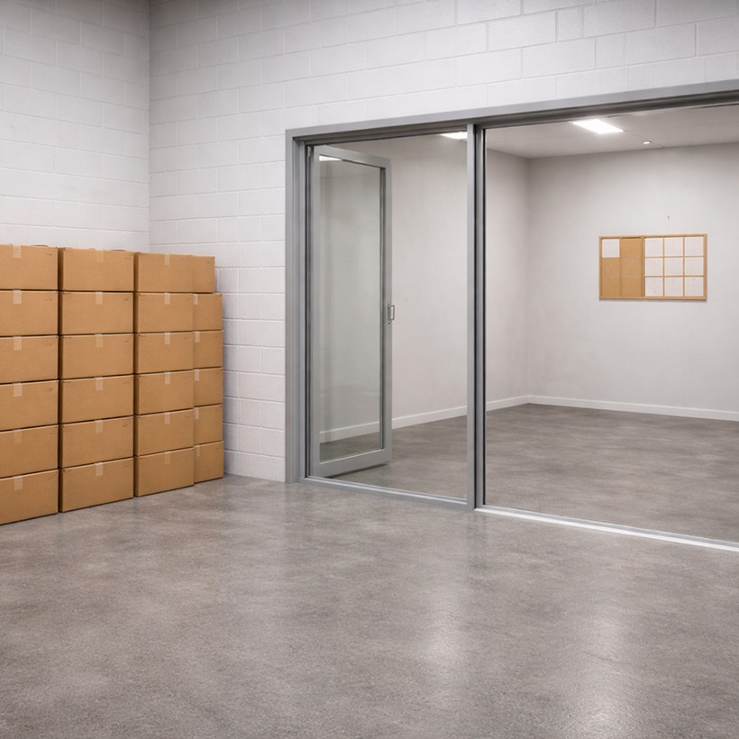 Illustration related to Commercial Storage unit